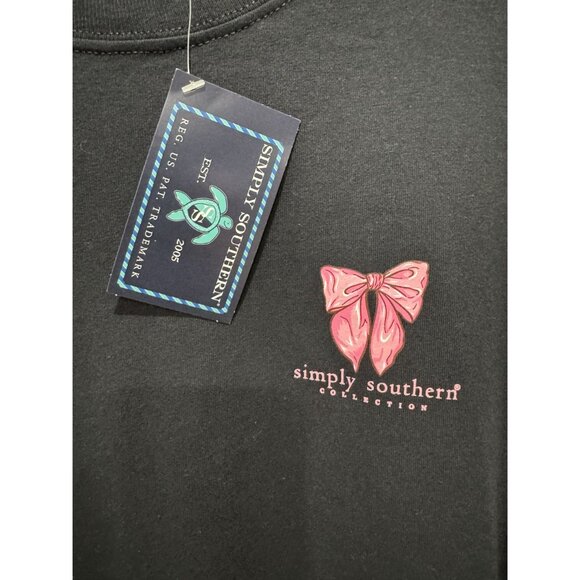 SIMPLY SOUTHERN Collections Women Long Sleeve Shirt XL - Picture 4 of 5